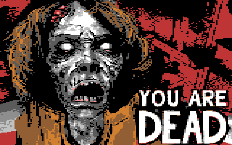Illustration for article titled I Would Play The C64 Version Of The Walking Dead Until The End Of Days